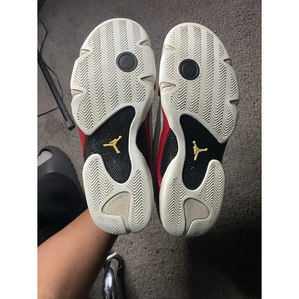 Size 15- 2006 Nike Air Jordan Retro 14 Cherry Candy Cane